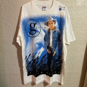 NWT Garth Brooks world tour official merch size XL single stitch vintage